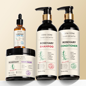 Rosemary Mint Tea Tree Oil Hair Growth Shampoo Set